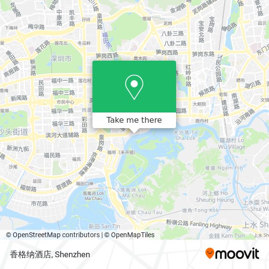 香格纳酒店 map