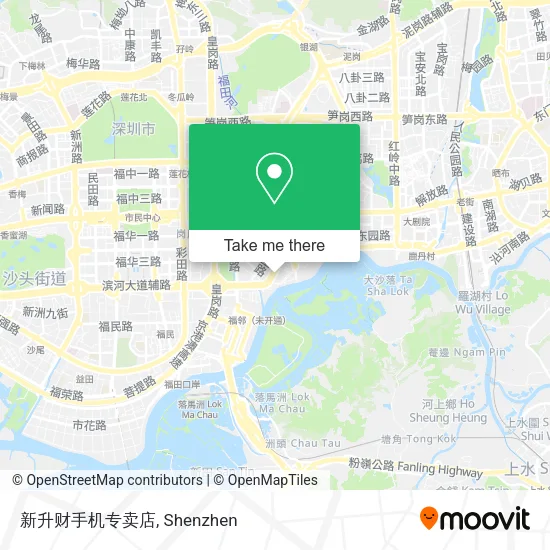 新升财手机专卖店 map