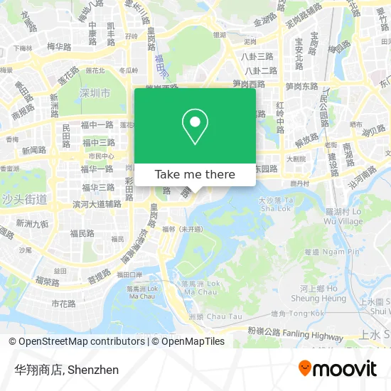华翔商店 map