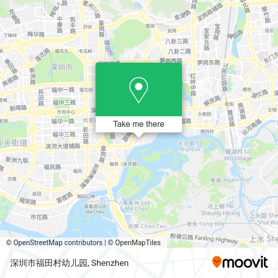 深圳市福田村幼儿园 map
