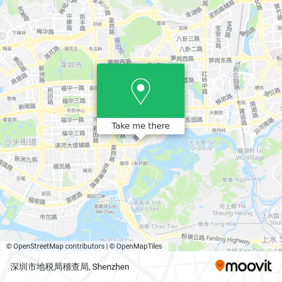 深圳市地税局稽查局 map