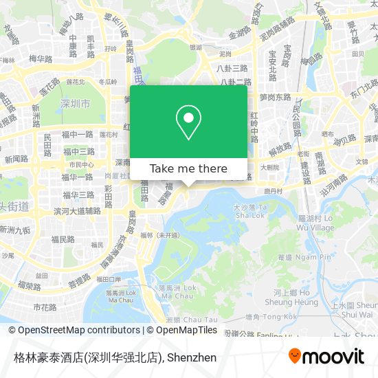 格林豪泰酒店(深圳华强北店) map