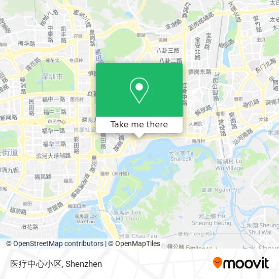 医疗中心小区 map