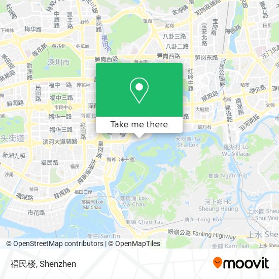 福民楼 map