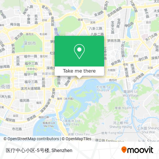 医疗中心小区-5号楼 map