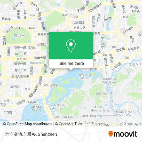 养车荟汽车服务 map