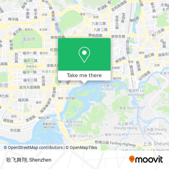 歌飞舞翔 map
