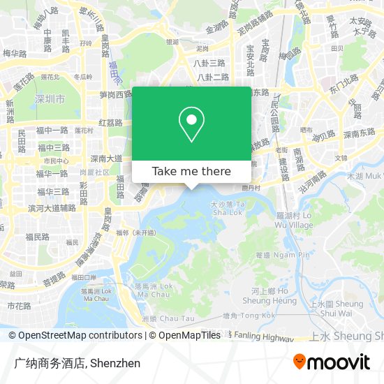 广纳商务酒店 map