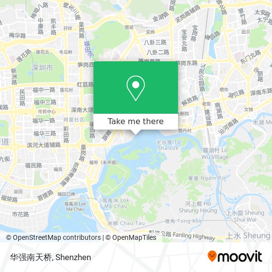 华强南天桥 map