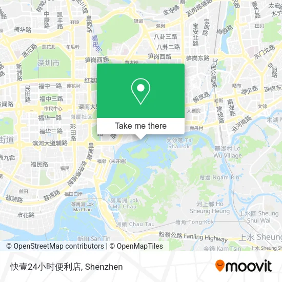 快壹24小时便利店 map