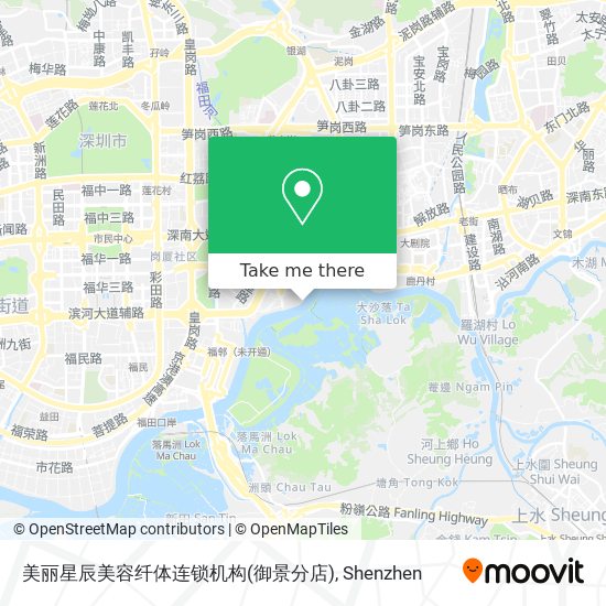 美丽星辰美容纤体连锁机构(御景分店) map