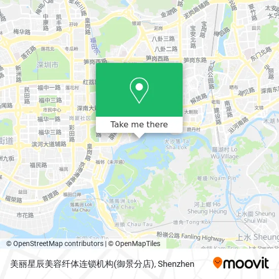 美丽星辰美容纤体连锁机构(御景分店) map