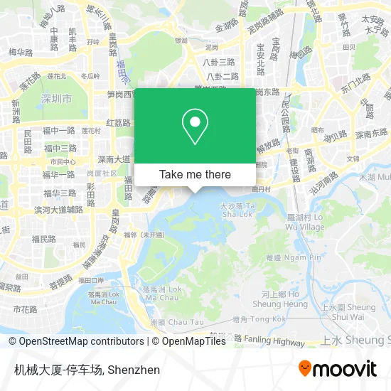 机械大厦-停车场 map