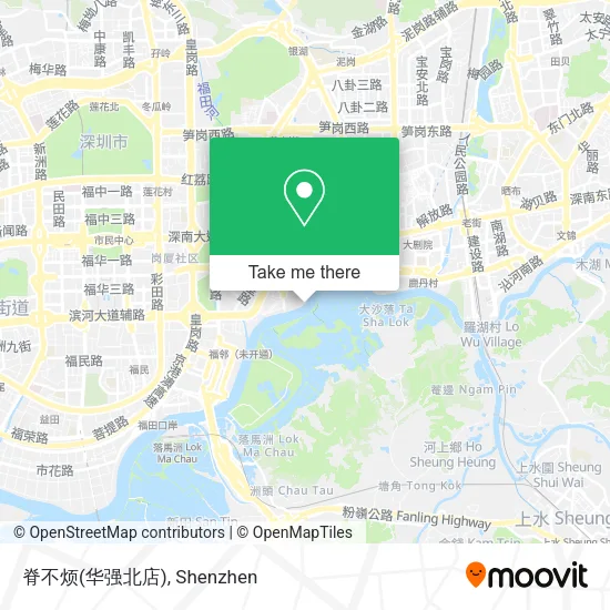 脊不烦(华强北店) map
