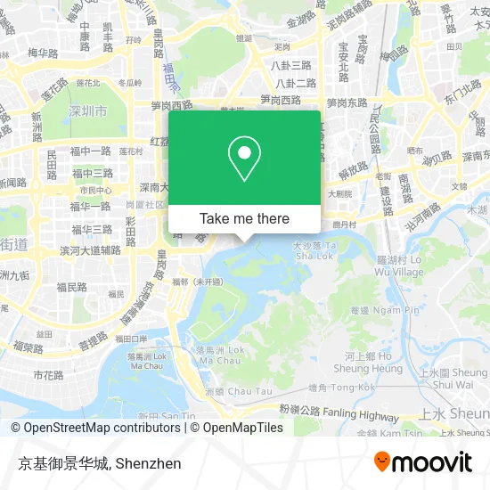 京基御景华城 map