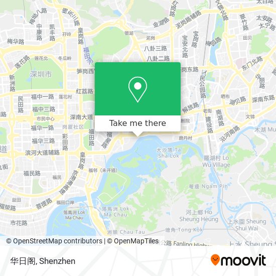 华日阁 map