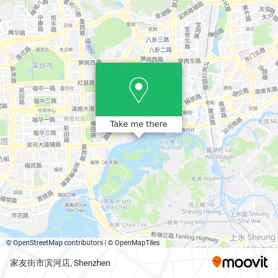 家友街市滨河店 map