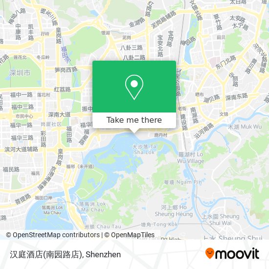 汉庭酒店(南园路店) map