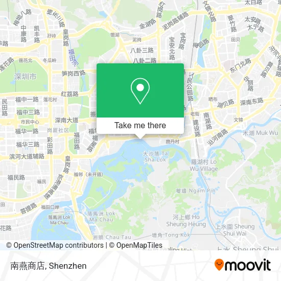 南燕商店 map