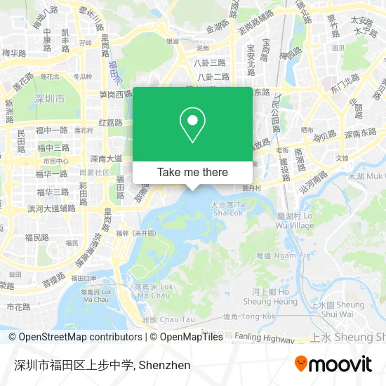深圳市福田区上步中学 map