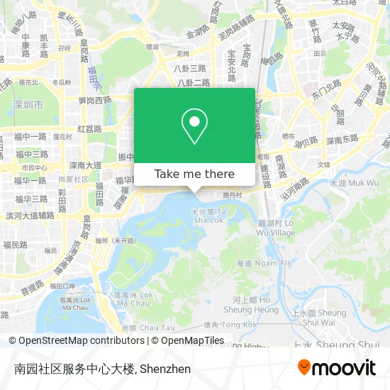 南园社区服务中心大楼 map