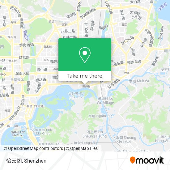 怡云阁 map
