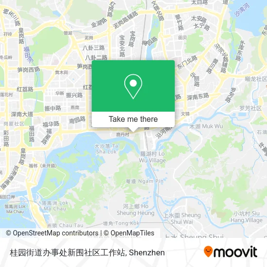 桂园街道办事处新围社区工作站 map