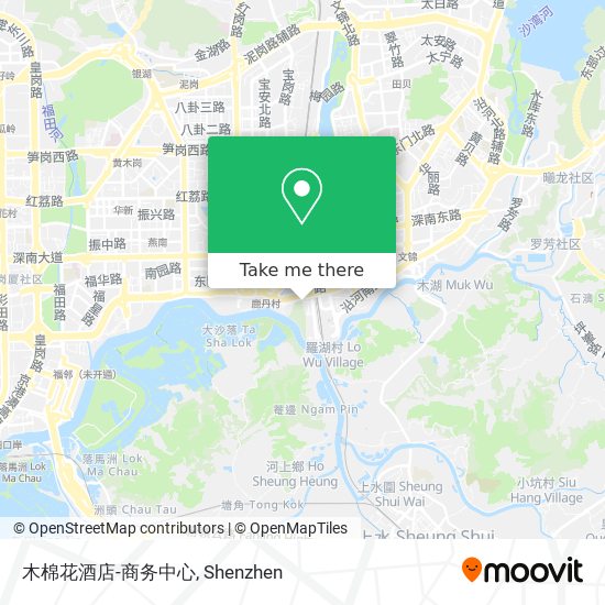 木棉花酒店-商务中心 map