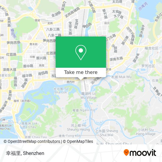 幸福里 map