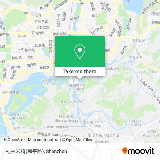 桂林米粉(和平路) map