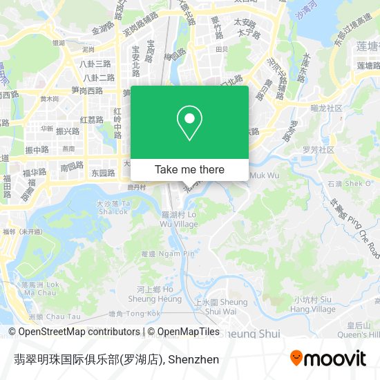 翡翠明珠国际俱乐部(罗湖店) map