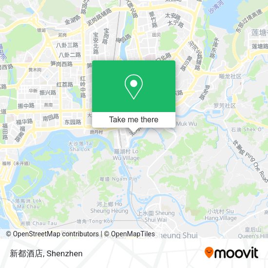 新都酒店 map