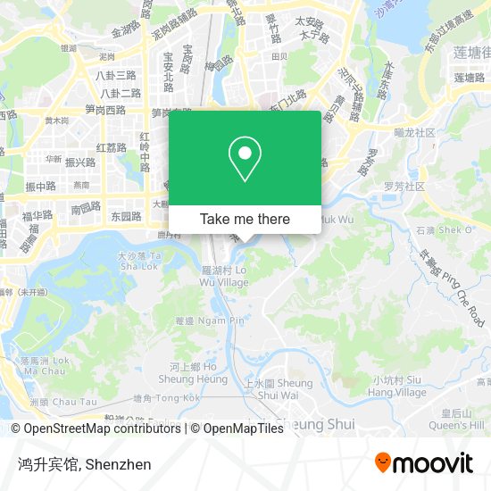 鸿升宾馆 map