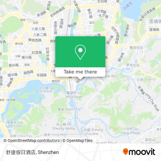 舒捷假日酒店 map