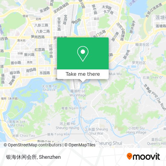 银海休闲会所 map