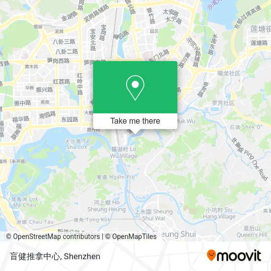 盲健推拿中心 map