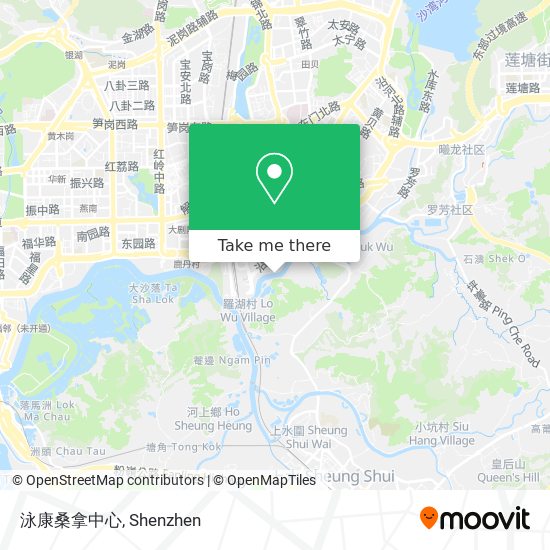 泳康桑拿中心 map
