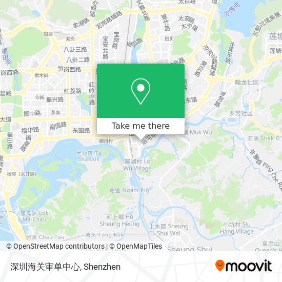 深圳海关审单中心 map