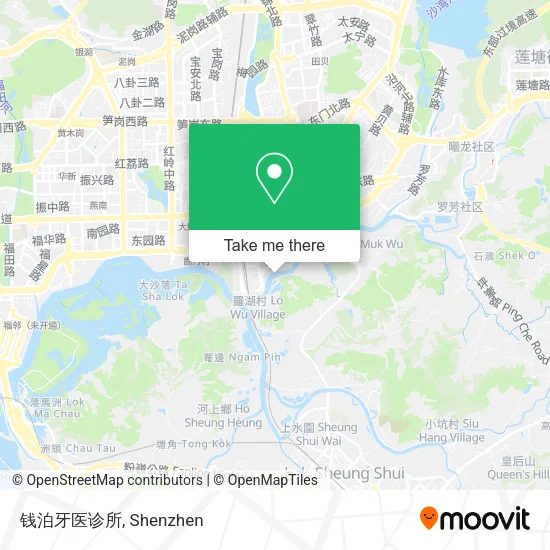 钱泊牙医诊所 map