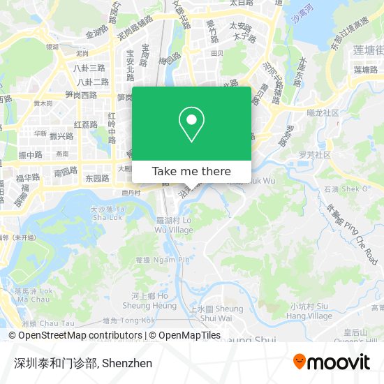 深圳泰和门诊部 map