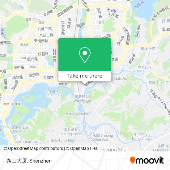 泰山大厦 map