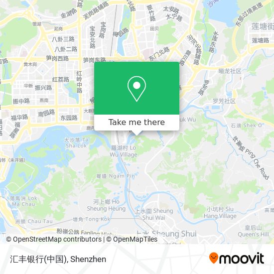 汇丰银行(中国) map