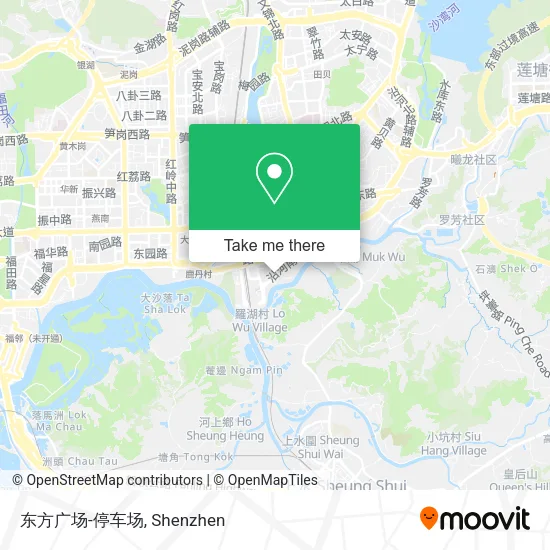 东方广场-停车场 map