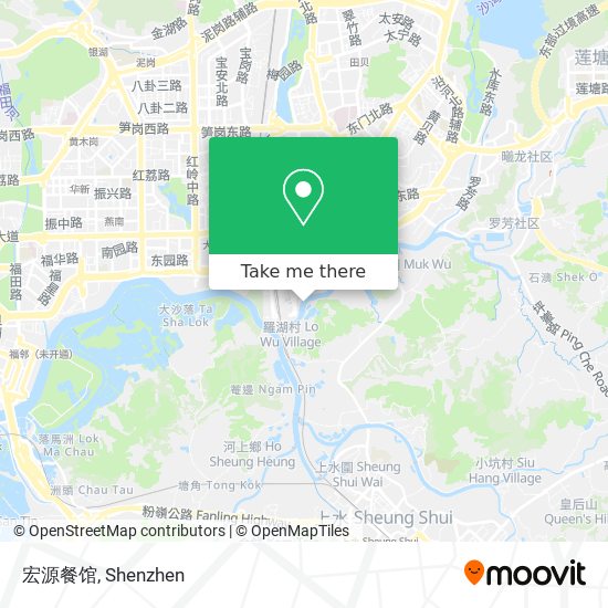 宏源餐馆 map