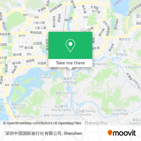 深圳中国国际旅行社有限公司 map