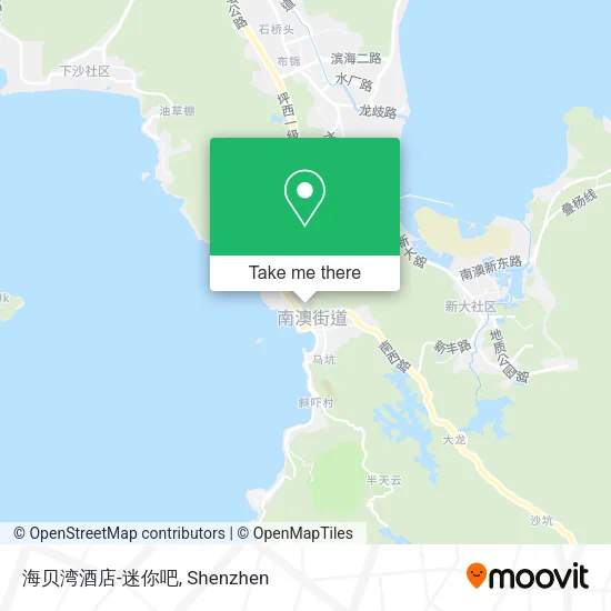 海贝湾酒店-迷你吧 map