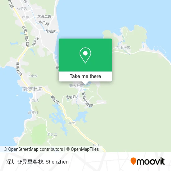 深圳旮旯里客栈 map