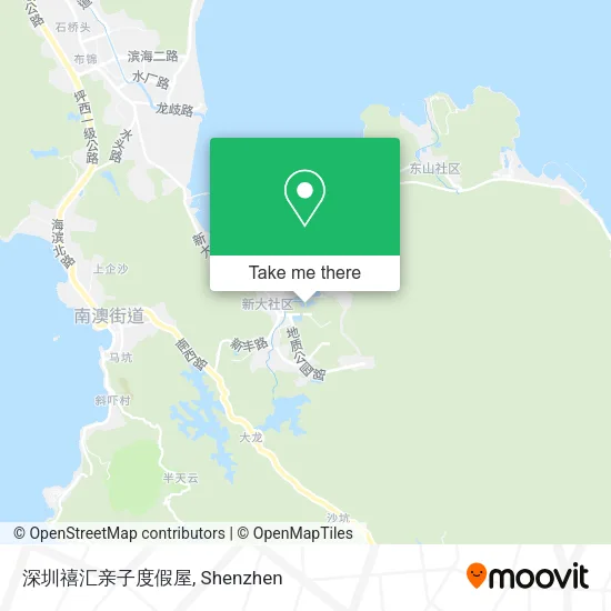 深圳禧汇亲子度假屋 map