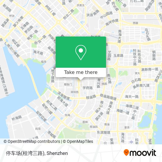 停车场(桂湾三路) map