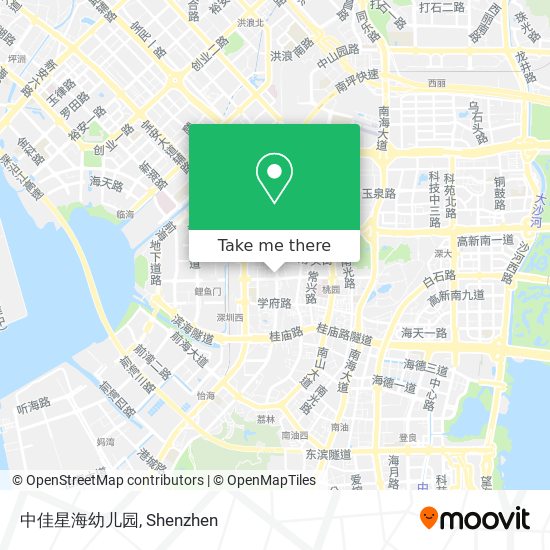 中佳星海幼儿园 map